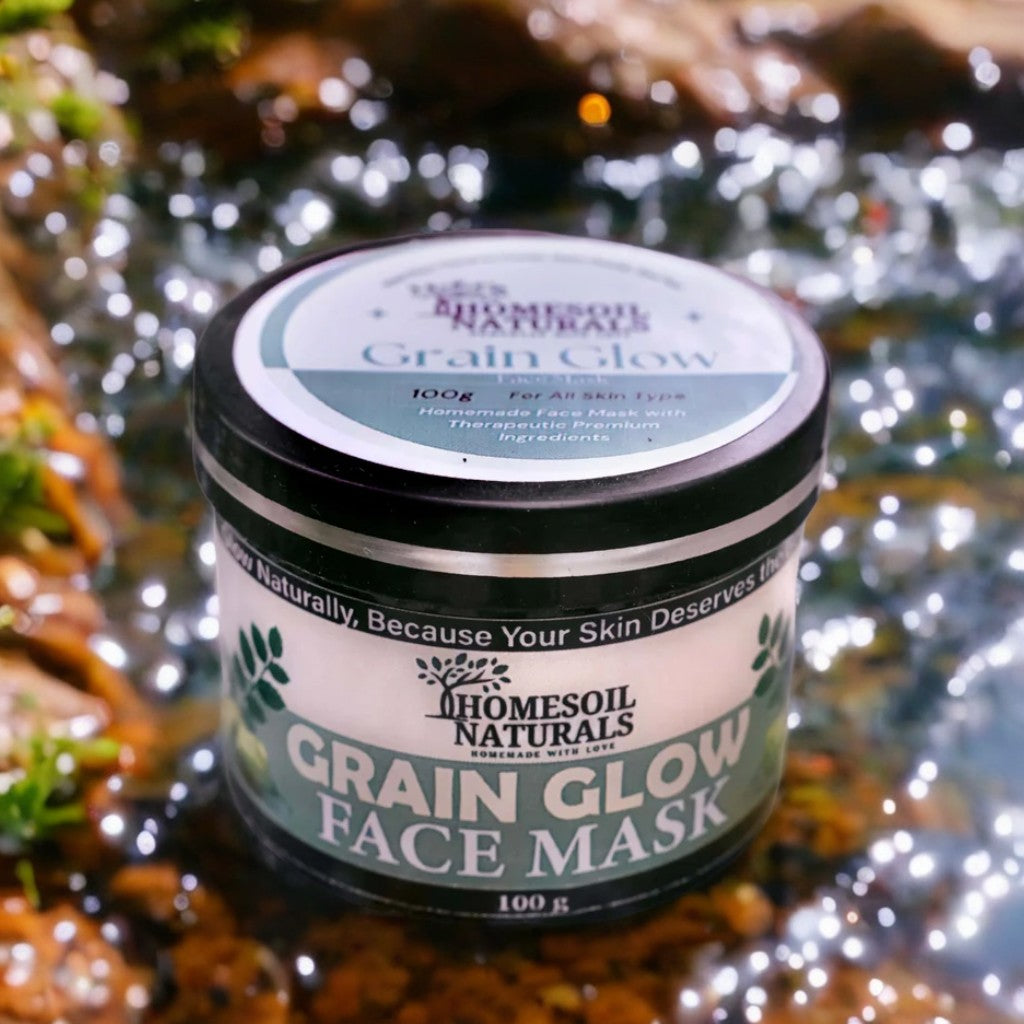 Grain Glow Facial Mask – Pure Grains, Pure Glow 🌾✨